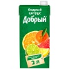 Сок "Добрый" бодрый цитрус 2л