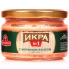 Икра мойвы."Санта бремор" копчен. лососем 270гр ст