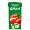 Нектар "Добрый" деревенские яблочки 2л